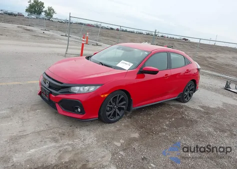 2019 Honda Civic Sport из США, поврежденный, VIN SHHFK7H41KU412404